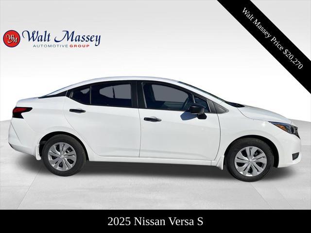 new 2025 Nissan Versa car, priced at $20,270