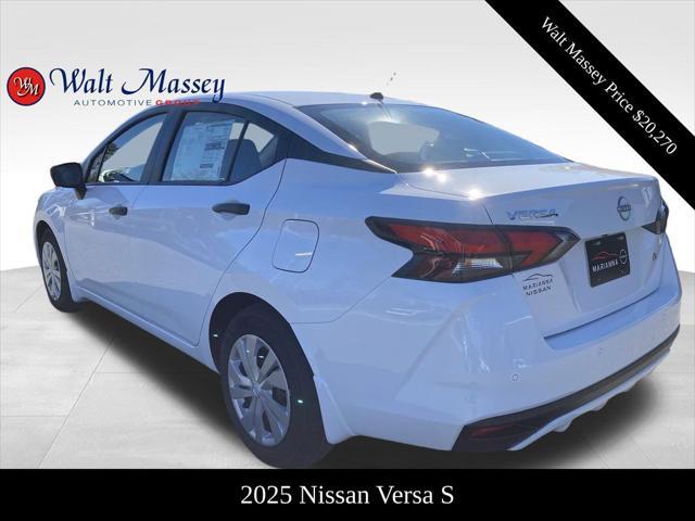 new 2025 Nissan Versa car, priced at $20,270