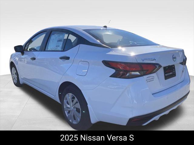 new 2025 Nissan Versa car, priced at $20,601