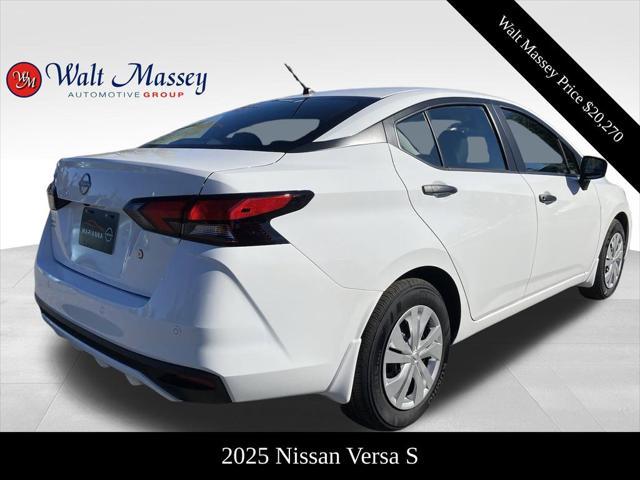 new 2025 Nissan Versa car, priced at $20,270