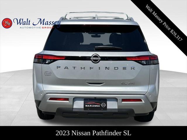 used 2023 Nissan Pathfinder car, priced at $29,317