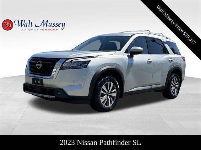 used 2023 Nissan Pathfinder car, priced at $29,317