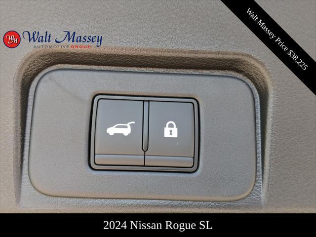 new 2024 Nissan Rogue car, priced at $38,225