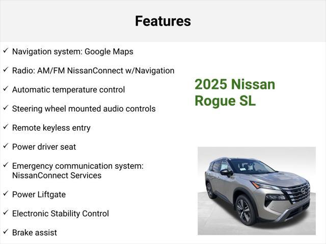 new 2025 Nissan Rogue car, priced at $37,802