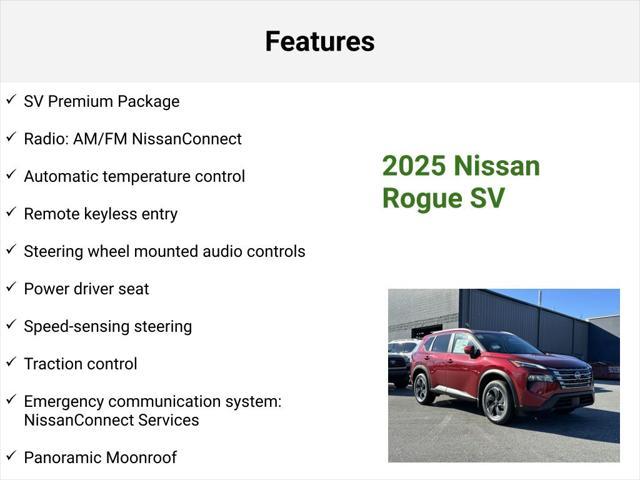 new 2025 Nissan Rogue car, priced at $35,254