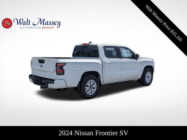 new 2024 Nissan Frontier car, priced at $35,105