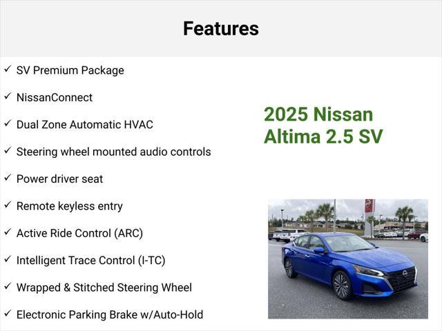 new 2025 Nissan Altima car, priced at $30,531