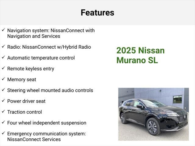 new 2025 Nissan Murano car, priced at $44,365