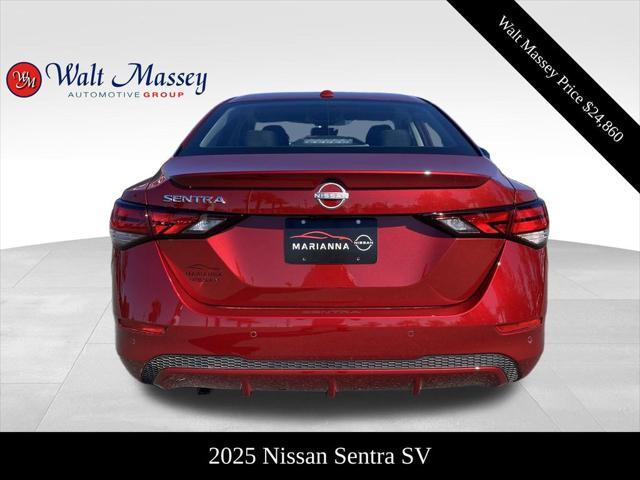 new 2025 Nissan Sentra car, priced at $24,860