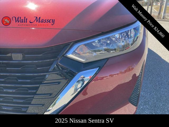 new 2025 Nissan Sentra car, priced at $24,860