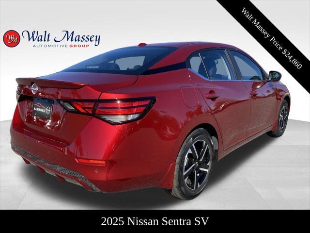 new 2025 Nissan Sentra car, priced at $24,860