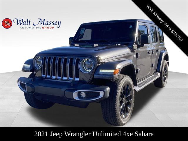 used 2021 Jeep Wrangler Unlimited car, priced at $28,997