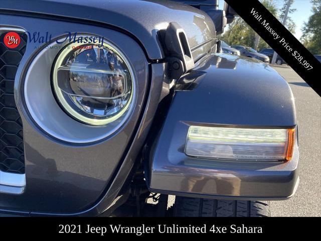 used 2021 Jeep Wrangler Unlimited car, priced at $28,997