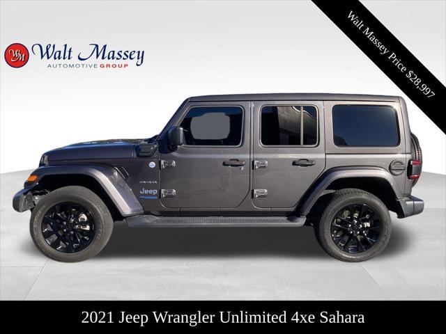 used 2021 Jeep Wrangler Unlimited car, priced at $28,997