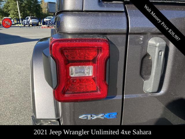 used 2021 Jeep Wrangler Unlimited car, priced at $28,997