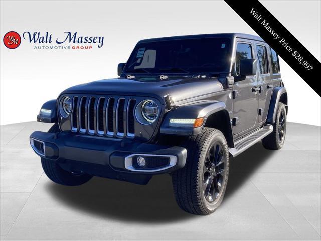 used 2021 Jeep Wrangler Unlimited car, priced at $28,997