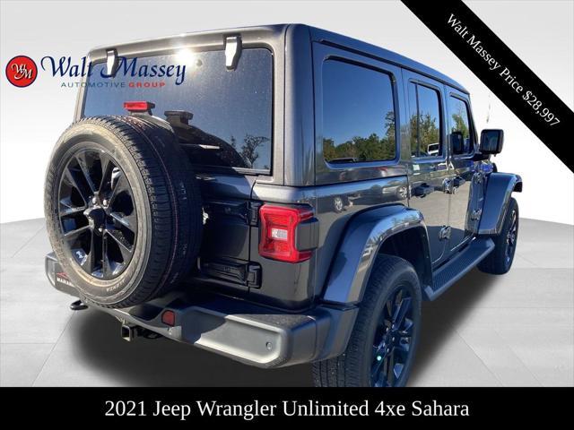 used 2021 Jeep Wrangler Unlimited car, priced at $28,997