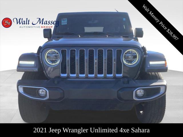 used 2021 Jeep Wrangler Unlimited car, priced at $28,997