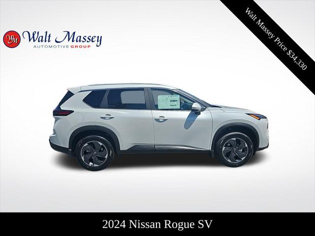 new 2024 Nissan Rogue car, priced at $34,330