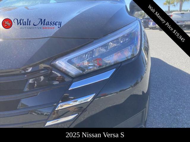 new 2025 Nissan Versa car, priced at $19,945