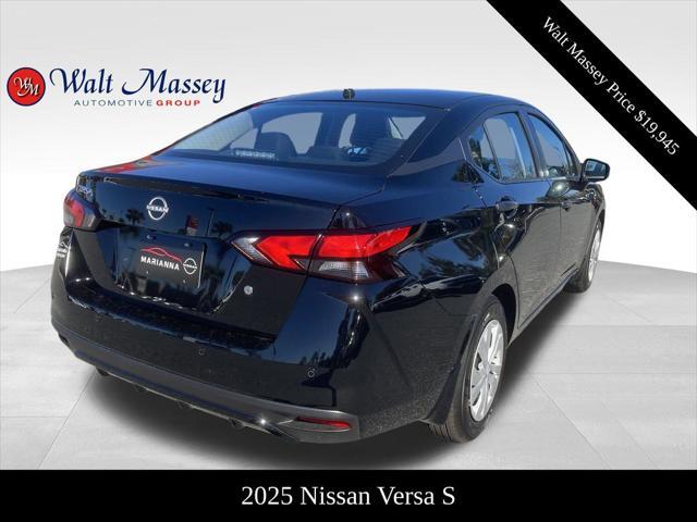 new 2025 Nissan Versa car, priced at $19,945