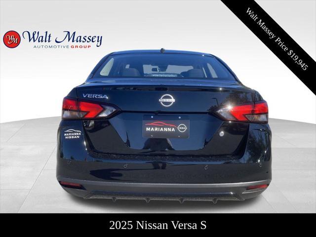 new 2025 Nissan Versa car, priced at $19,945