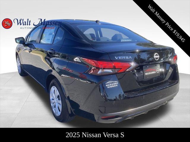 new 2025 Nissan Versa car, priced at $19,945