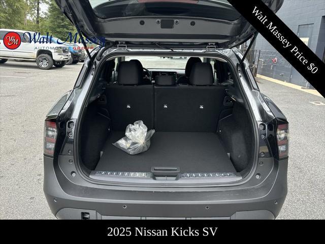 new 2025 Nissan Kicks car, priced at $25,935