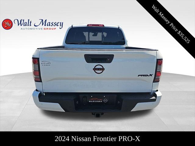 new 2024 Nissan Frontier car, priced at $35,525