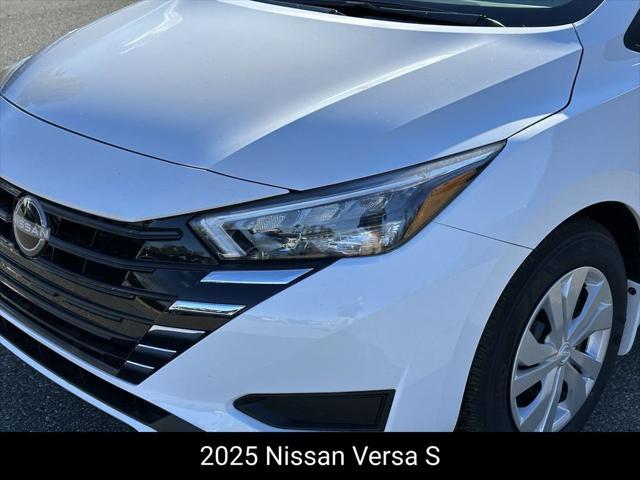 new 2025 Nissan Versa car, priced at $20,601