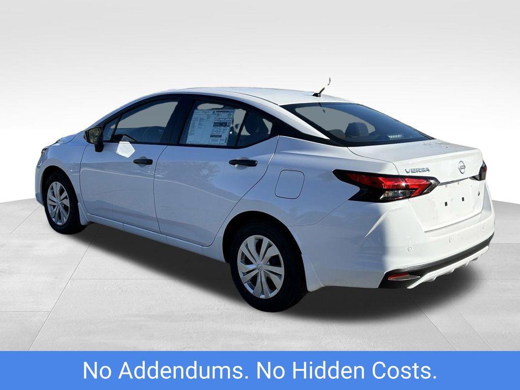 new 2025 Nissan Versa car, priced at $19,401
