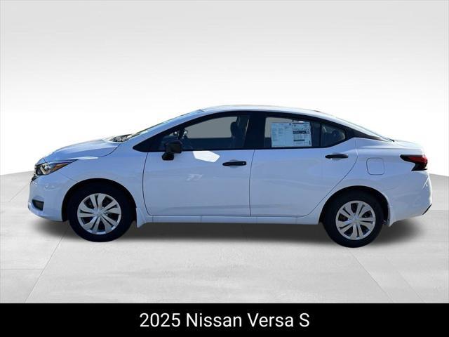 new 2025 Nissan Versa car, priced at $20,601