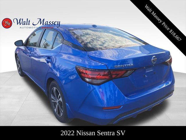 used 2022 Nissan Sentra car, priced at $18,667