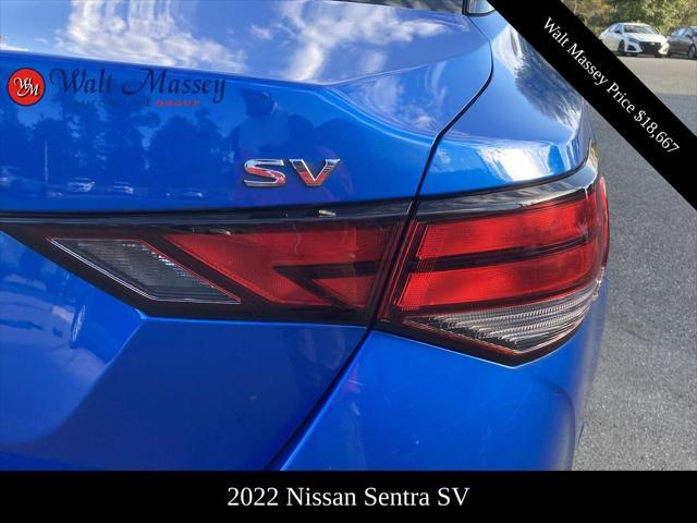 used 2022 Nissan Sentra car, priced at $18,667