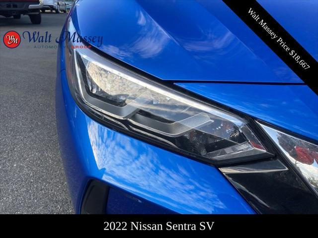 used 2022 Nissan Sentra car, priced at $18,667