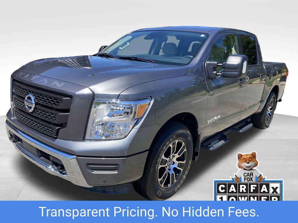 used 2022 Nissan Titan car, priced at $36,299