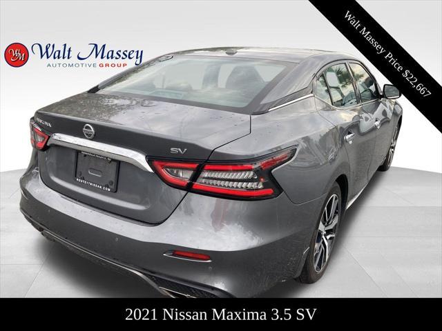 used 2021 Nissan Maxima car, priced at $22,667