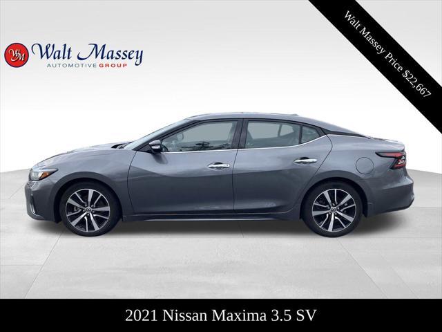 used 2021 Nissan Maxima car, priced at $22,667