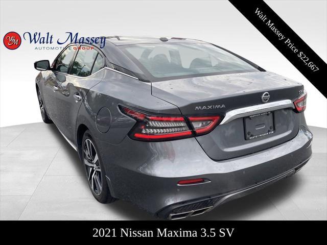 used 2021 Nissan Maxima car, priced at $22,667