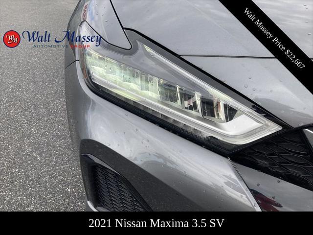 used 2021 Nissan Maxima car, priced at $22,667