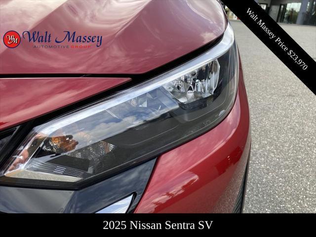 new 2025 Nissan Sentra car, priced at $23,970