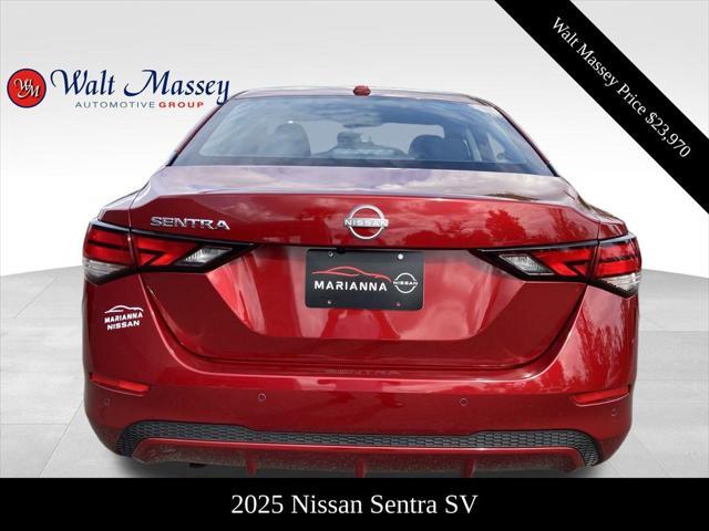 new 2025 Nissan Sentra car, priced at $23,970