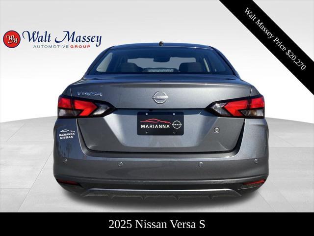 new 2025 Nissan Versa car, priced at $20,270