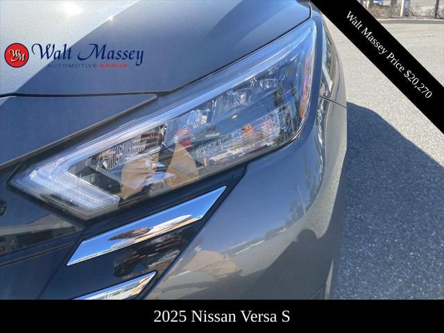 new 2025 Nissan Versa car, priced at $20,270