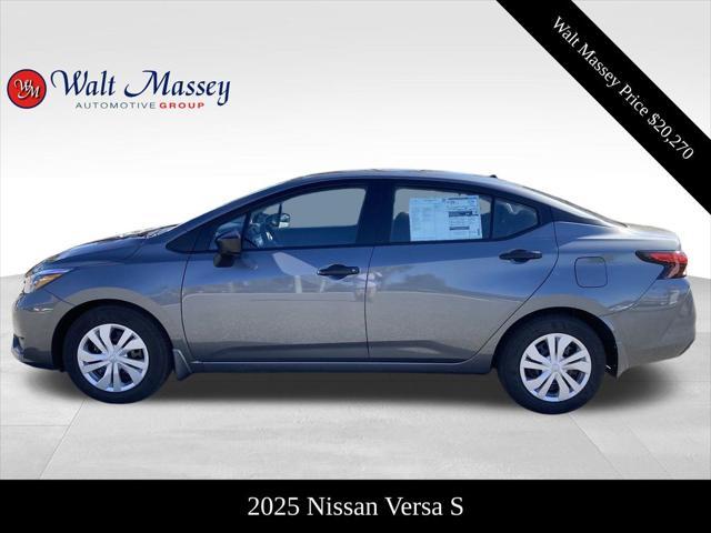 new 2025 Nissan Versa car, priced at $20,270