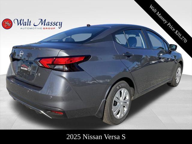 new 2025 Nissan Versa car, priced at $20,270