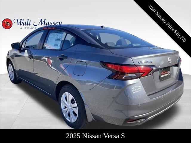 new 2025 Nissan Versa car, priced at $20,270