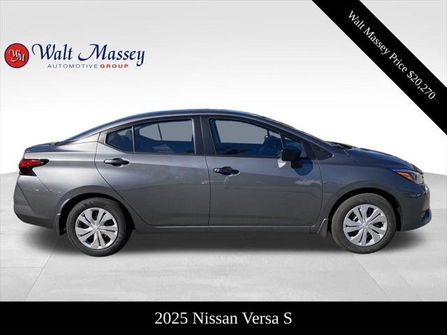 new 2025 Nissan Versa car, priced at $20,270