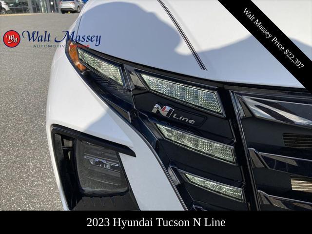 used 2023 Hyundai Tucson car, priced at $22,397