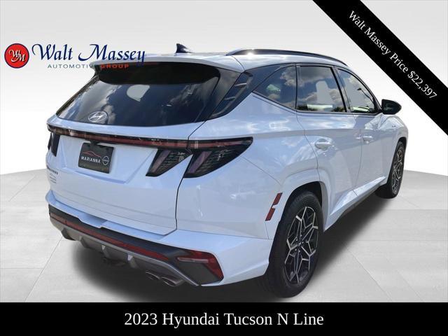 used 2023 Hyundai Tucson car, priced at $22,397